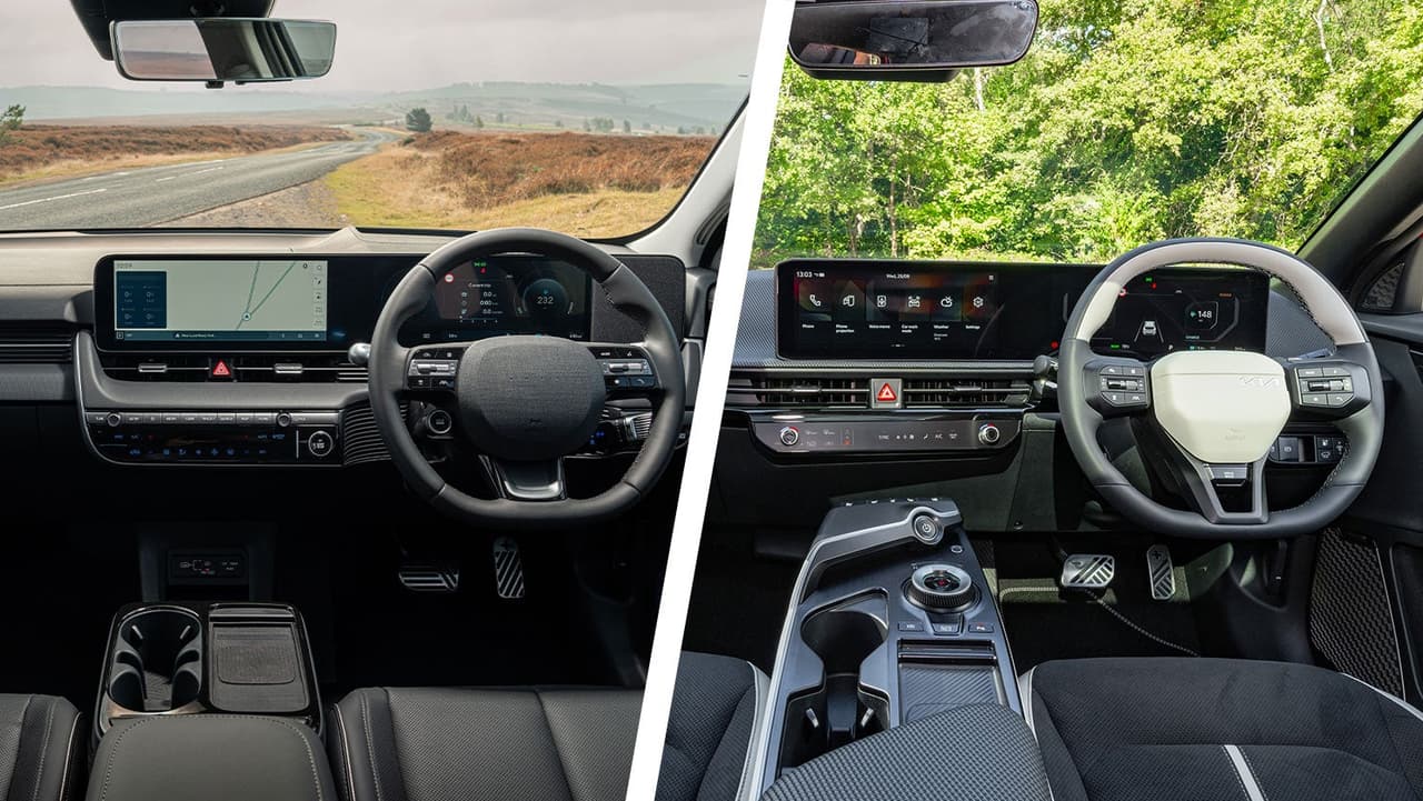 Hyundai Ioniq 5 vs Kia EV6 interior