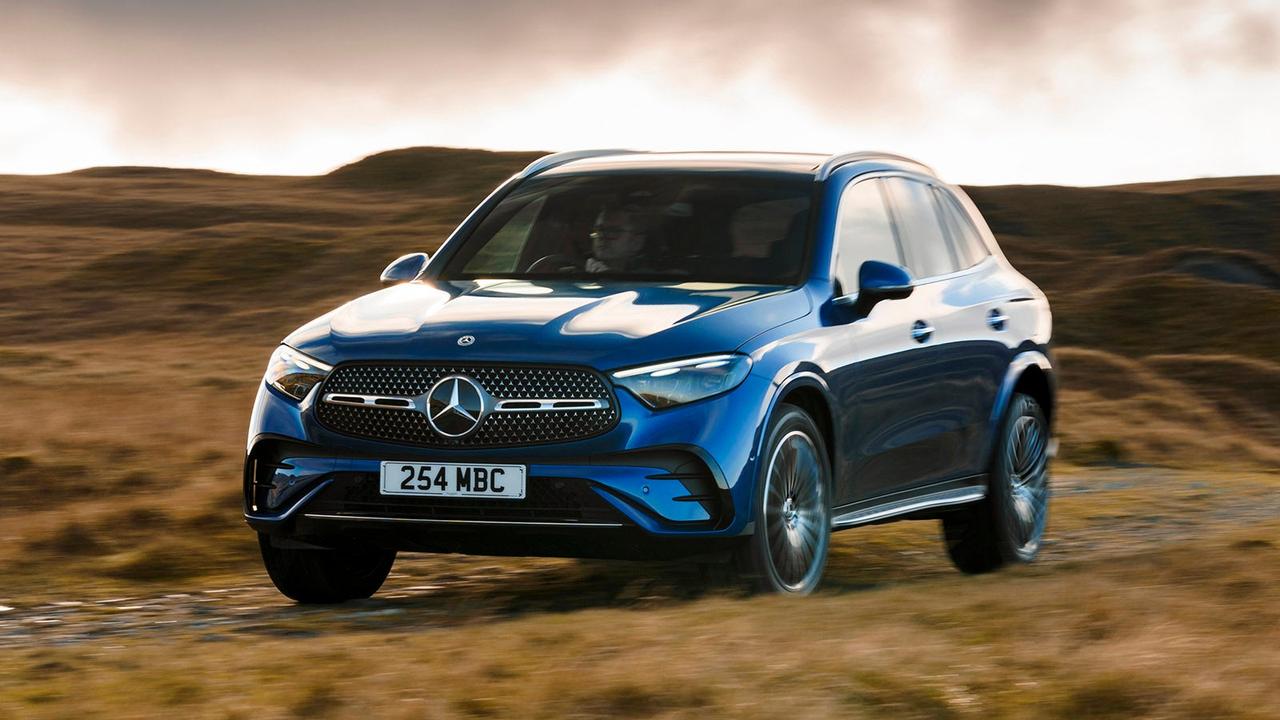 Mercedes GLC in blue