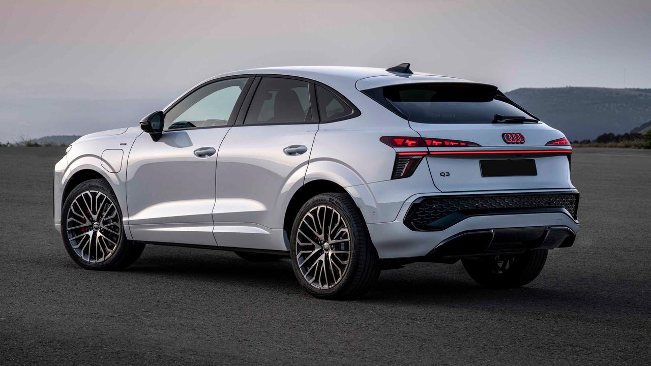 New Audi Q3 Sportback, rear view