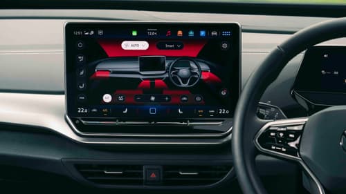 Volkswagen ID.4 climate control screen