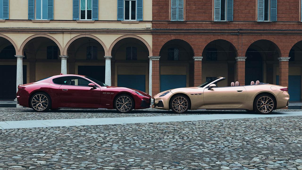 Maserati GranTurismo and GranCabrio side static