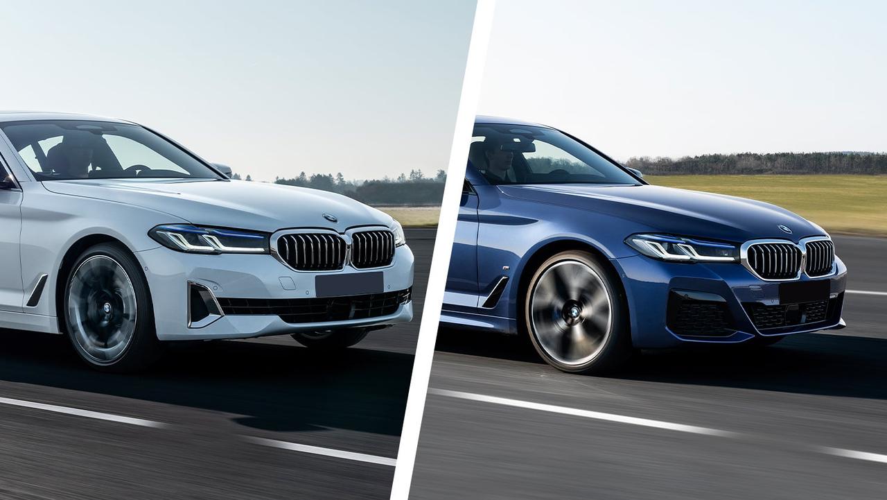 BMW 5 Series SE vs M Sport front end