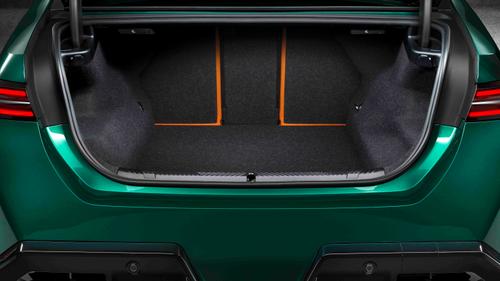 BMW M5 saloon boot