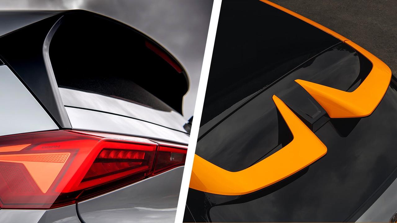 Cupra Born vs MG4 spoilers