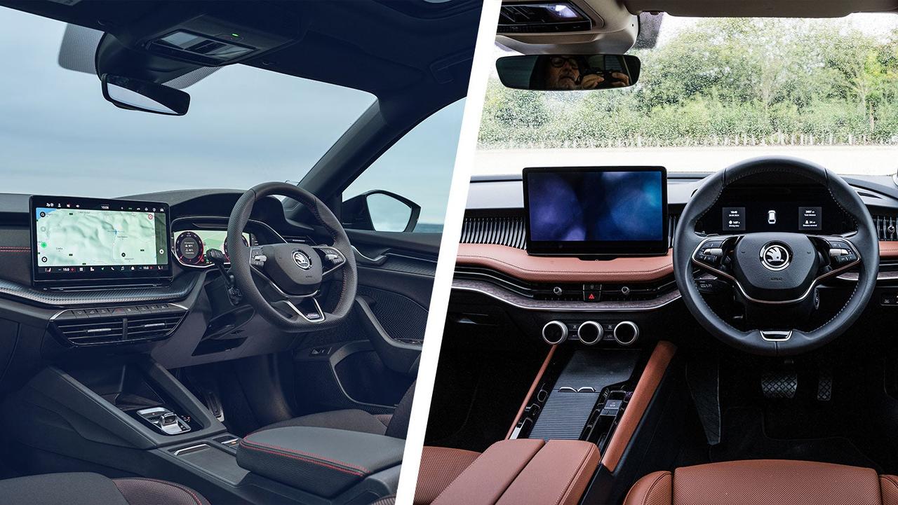 Skoda Octavia vs Superb interior