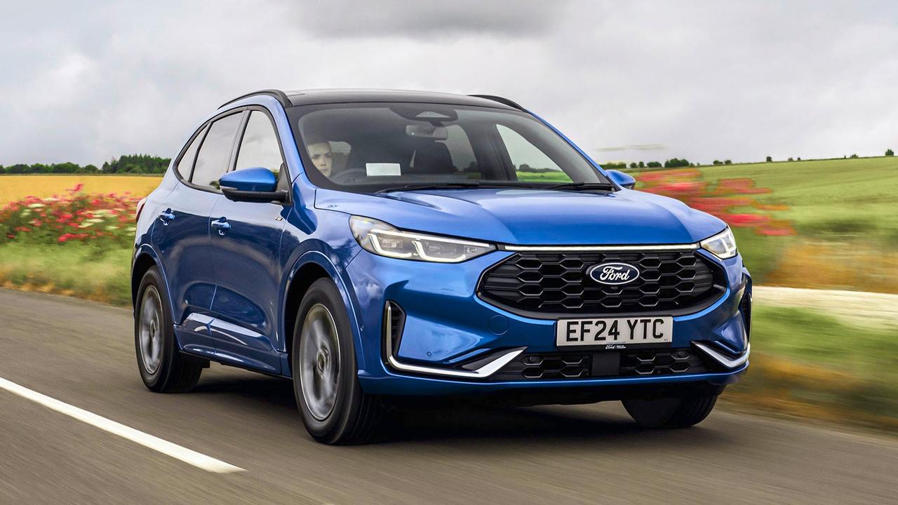 Ford Kuga (ST-Line) in blue