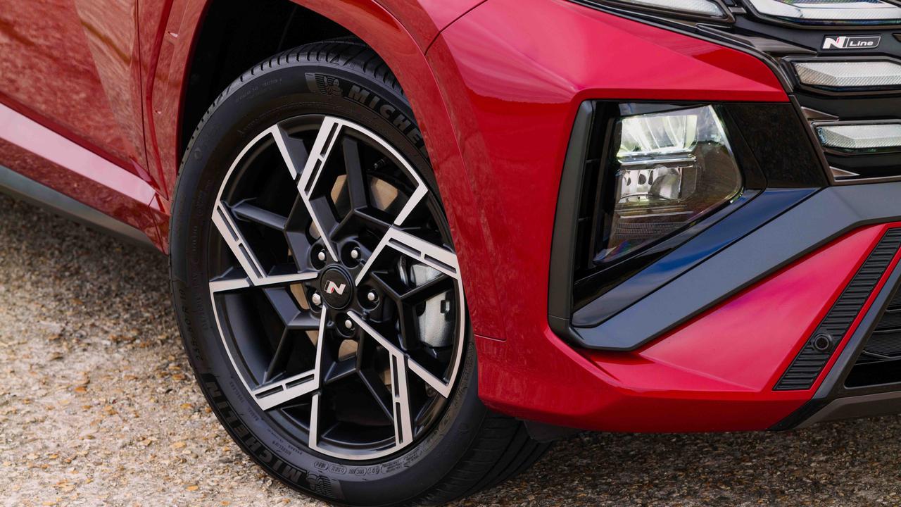 Hyundai Tucson N Line front detail