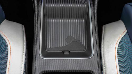 Nissan Micra EV Fuji detail on centre console