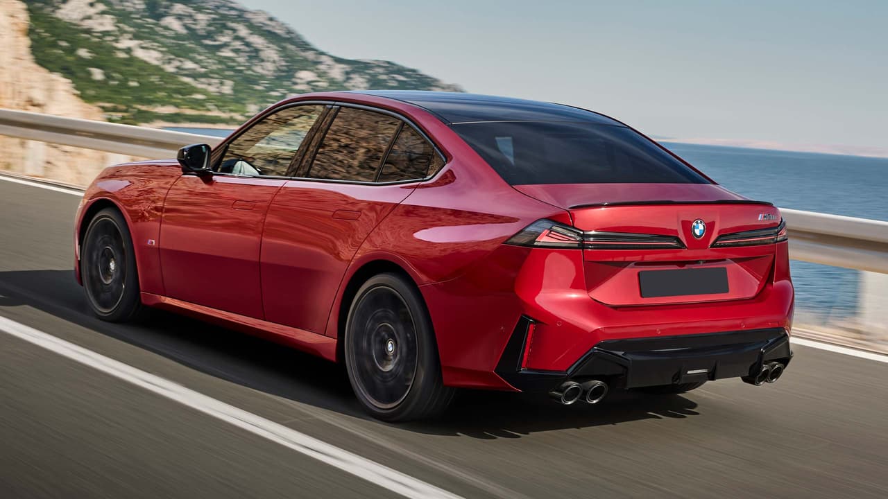 2027 BMW 3 Series M350 rear