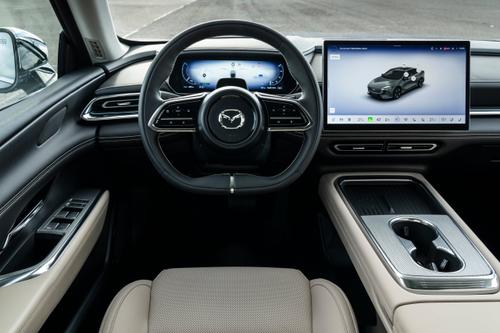 Mazda 6e steering wheel