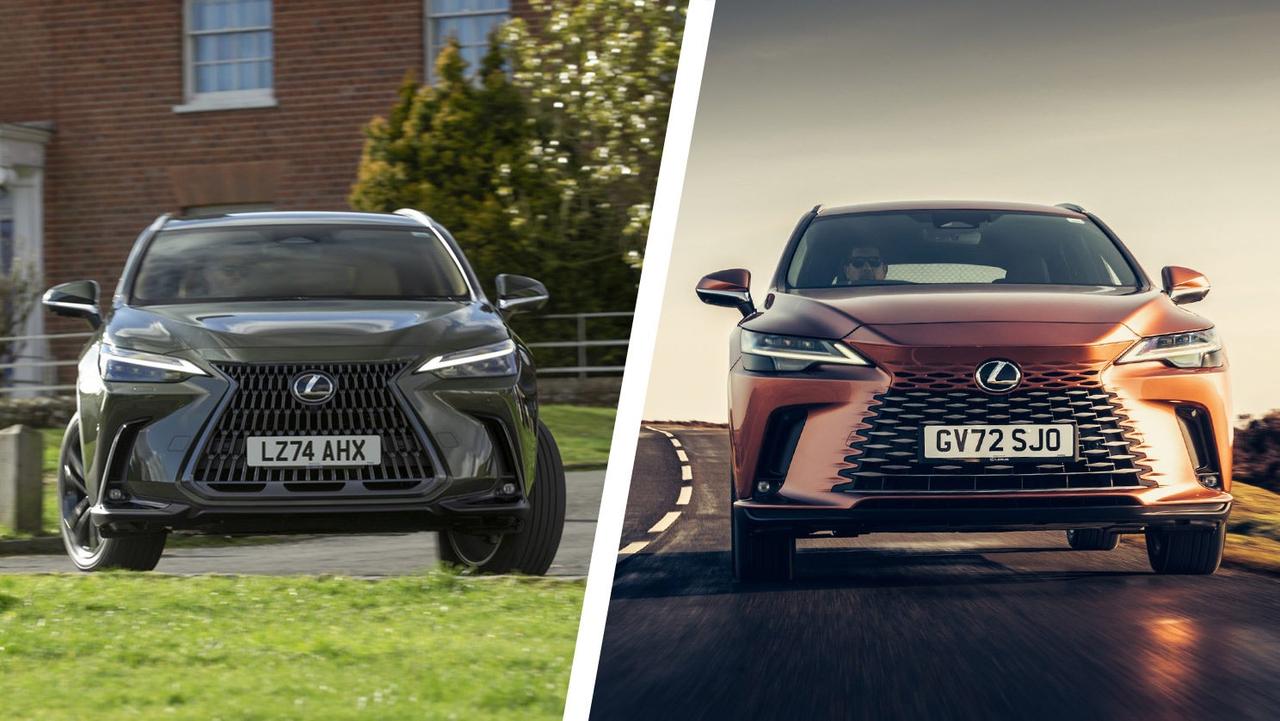 Lexus NX vs RX – front