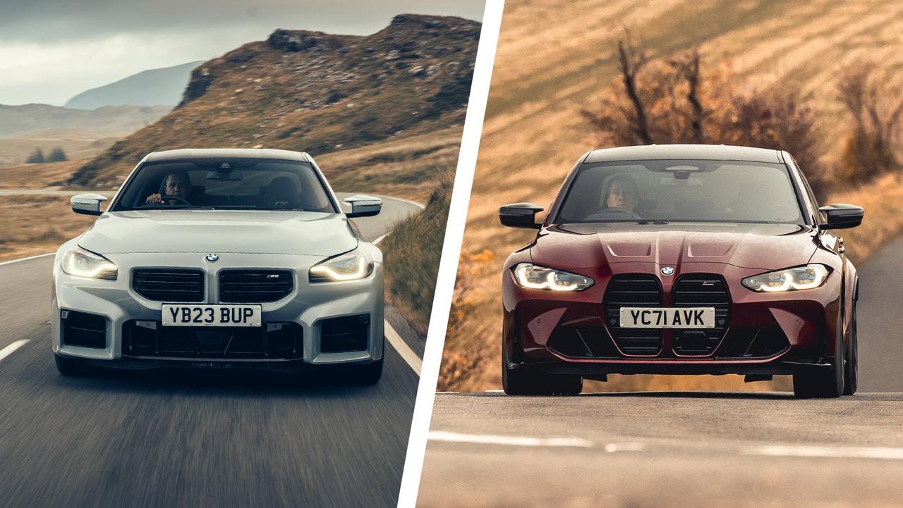 BMW M2 vs M3 – front