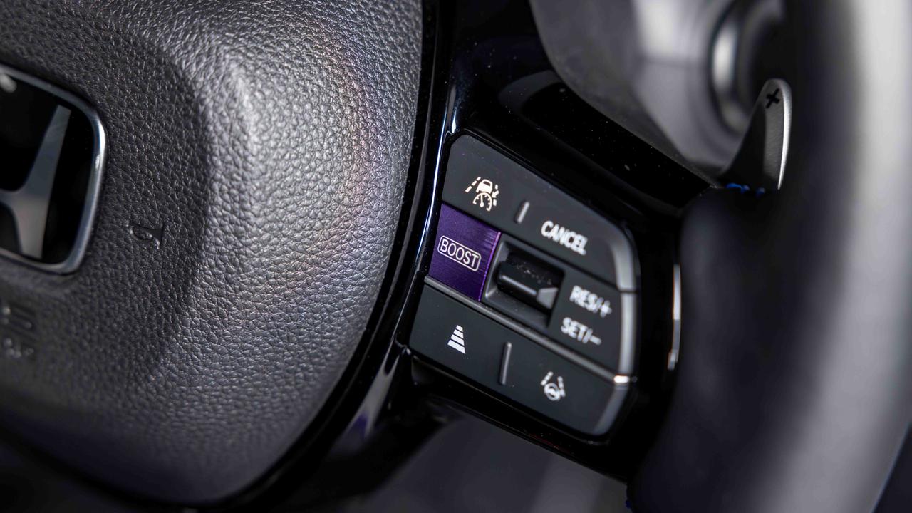 Honda Super-N boost button