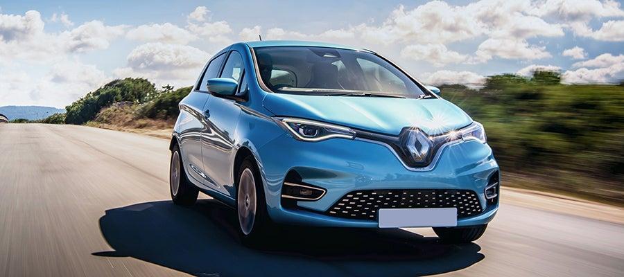 Renault Zoe in blue
