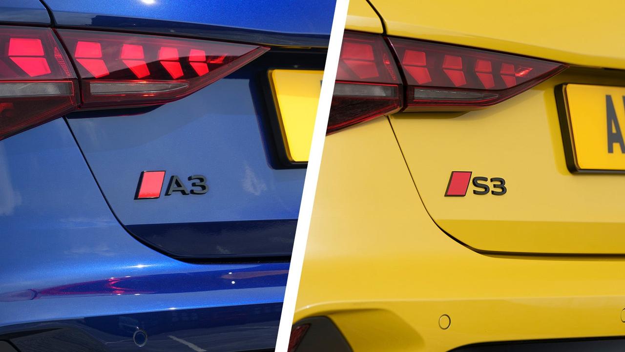 Audi A3 vs S3 – badge detail