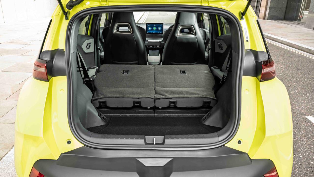 BYD Dolphin Surf boot seats down