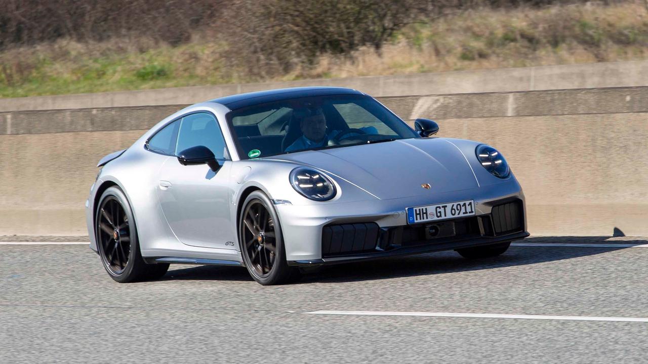 Porsche 911 driving in Germany