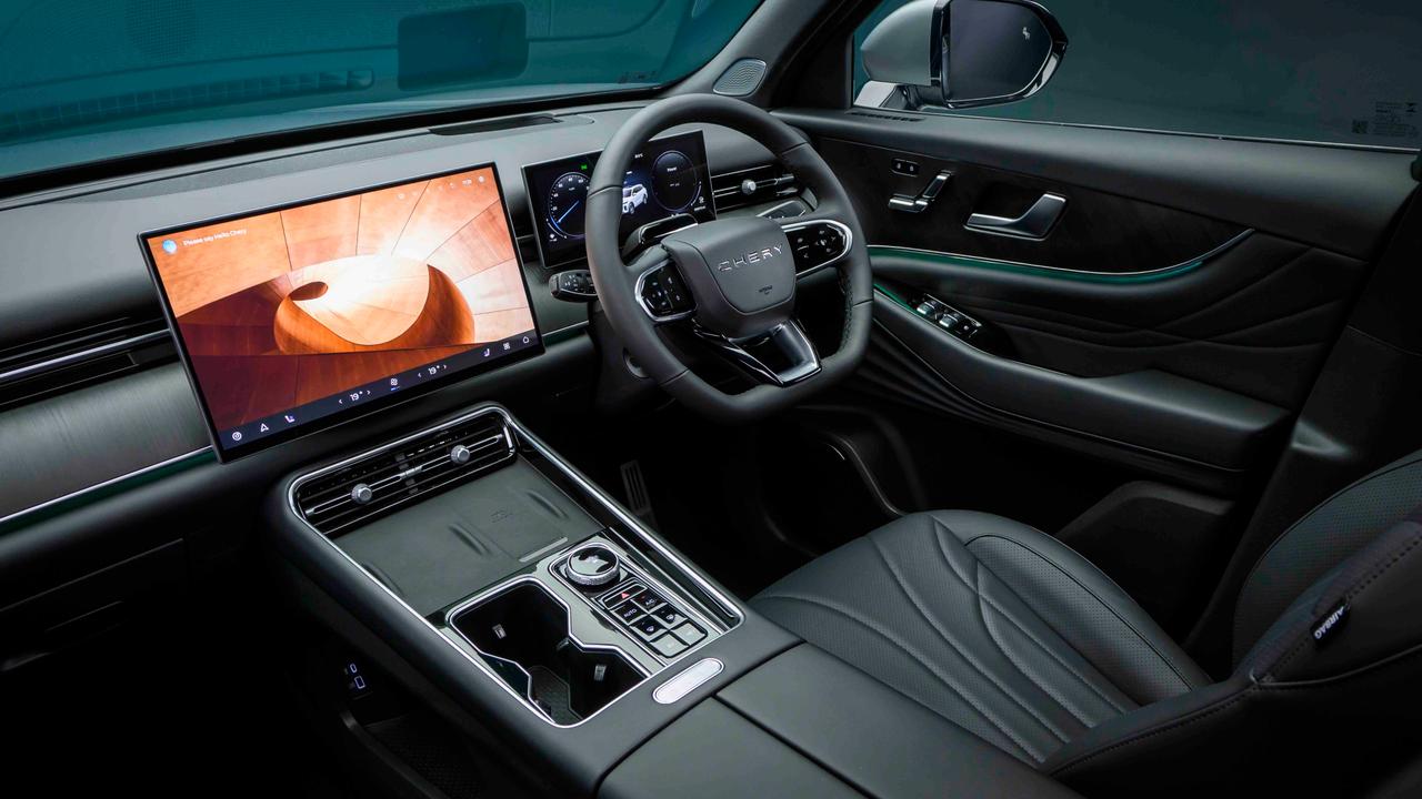 Chery Tiggo 9 reveal interior