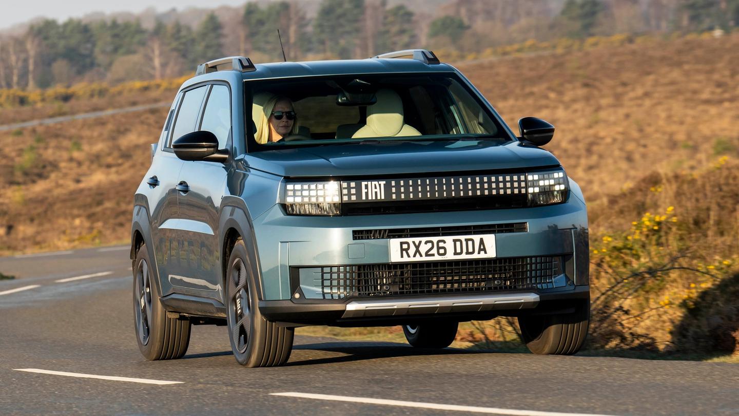 Fiat Grande Panda driving
