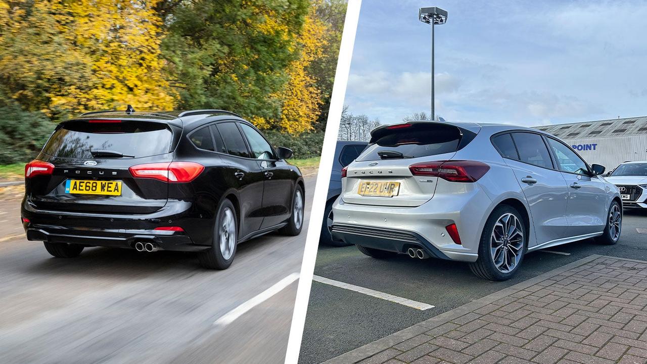 Ford Focus ST-Line vs ST-Line X rear