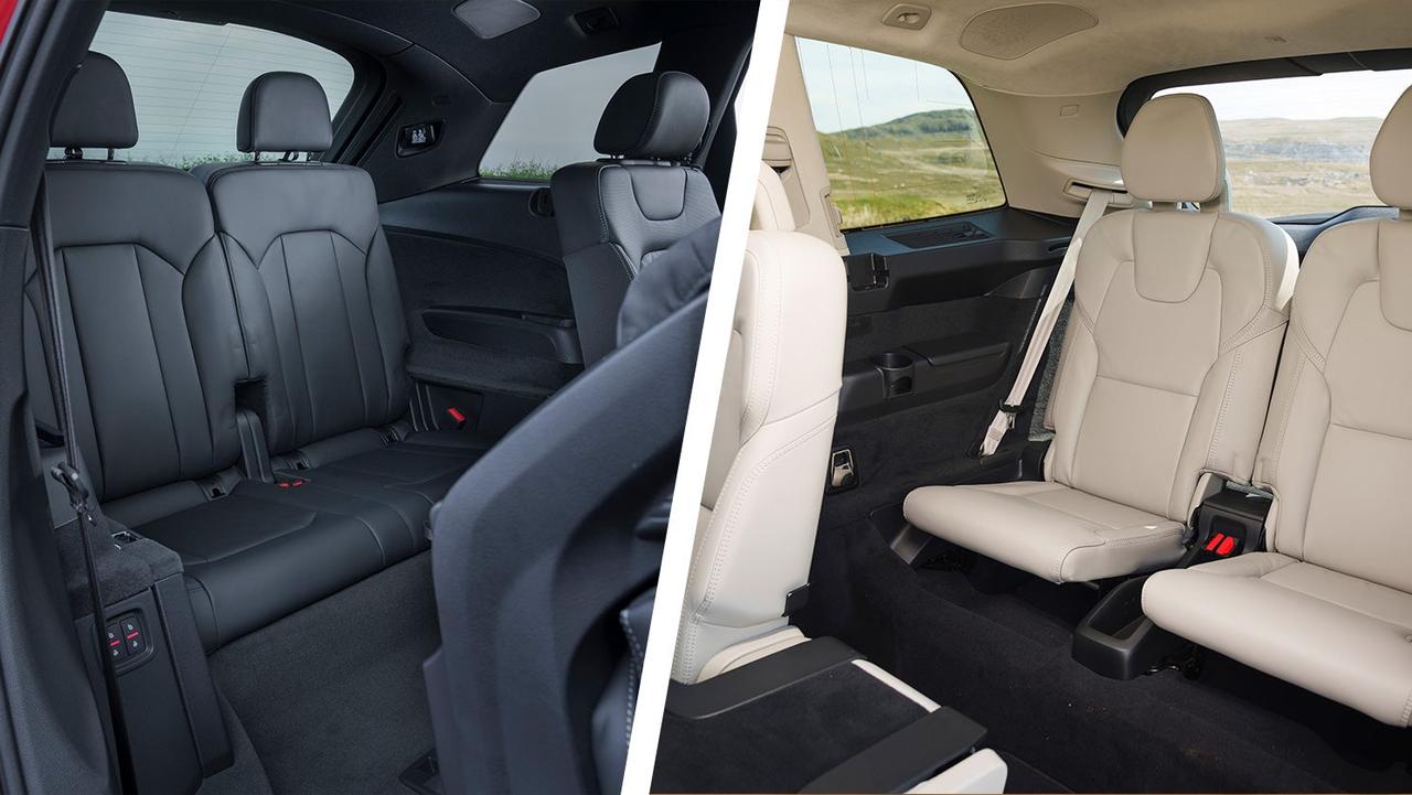 Audi Q7 vs Volvo XC90 third row seats