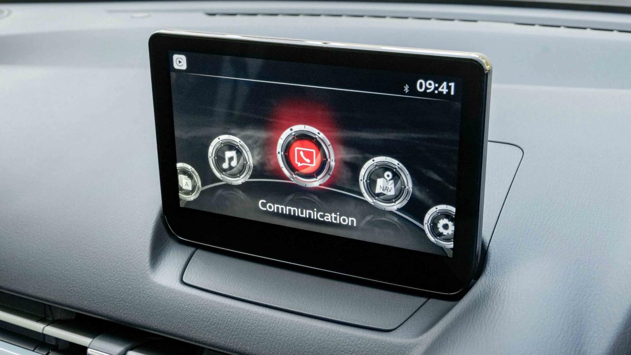 Mazda 2 infotainment screen