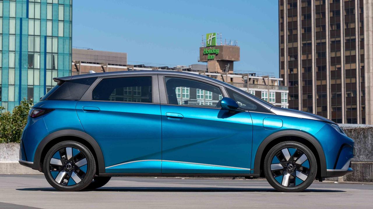 BYD Dolphin side view