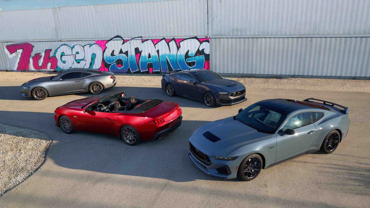 Ford Mustang lineup