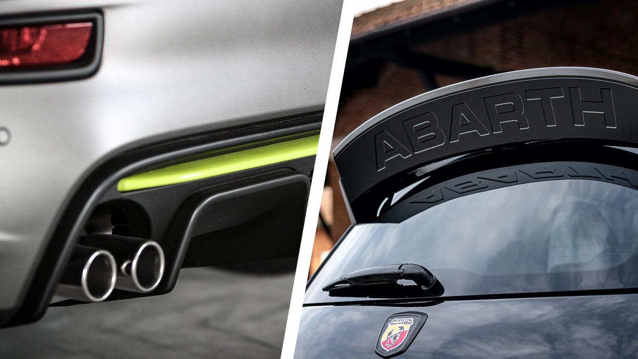 Abarth 595 vs 695 – exterior details