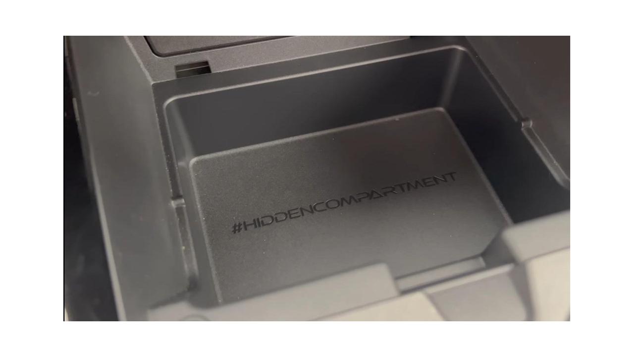 Shot of Toyota Prius #HiddenCompartment