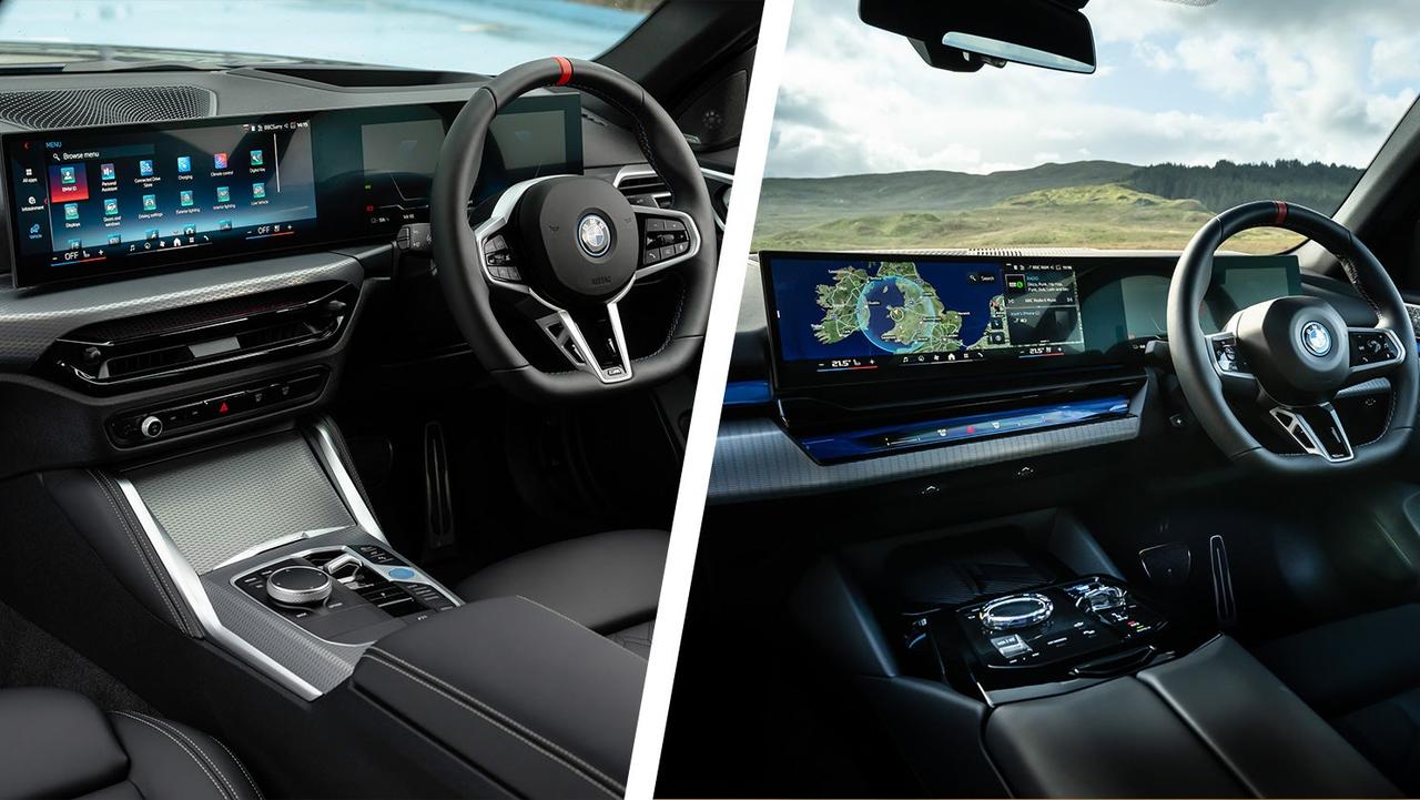 BMW i4 vs i5 interior