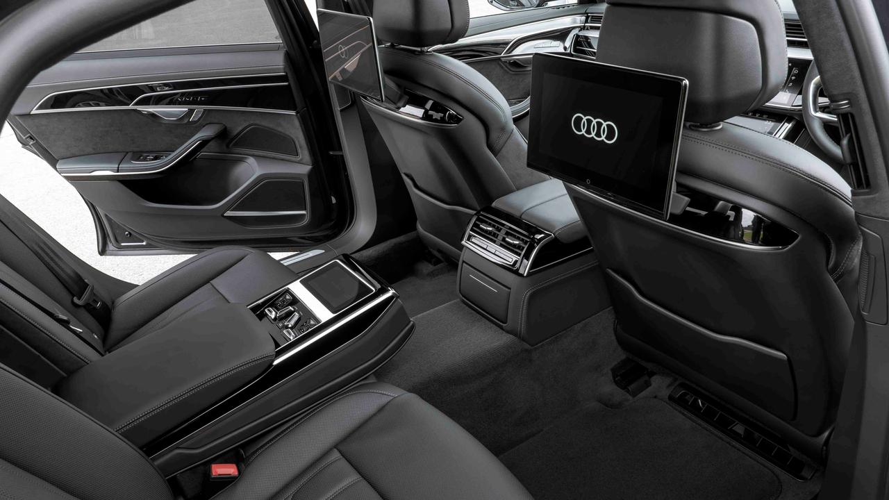 Audi A8 rear seats
