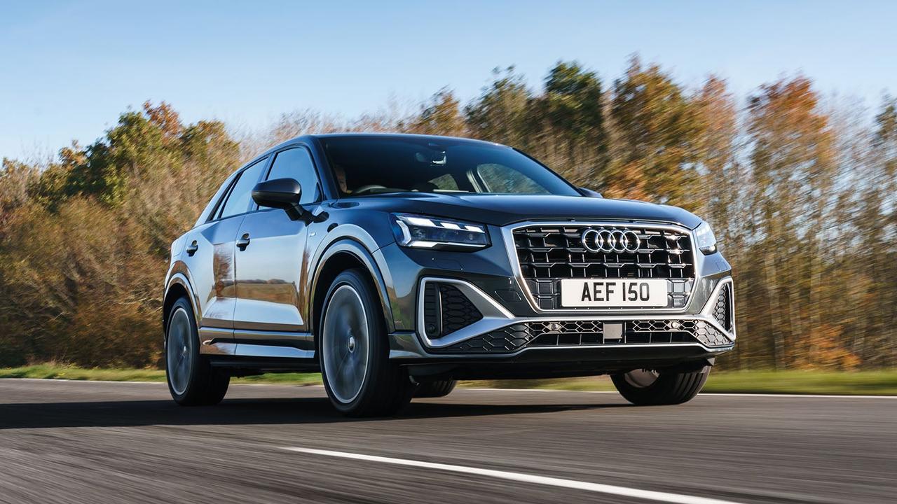 Audi Q2 in grey