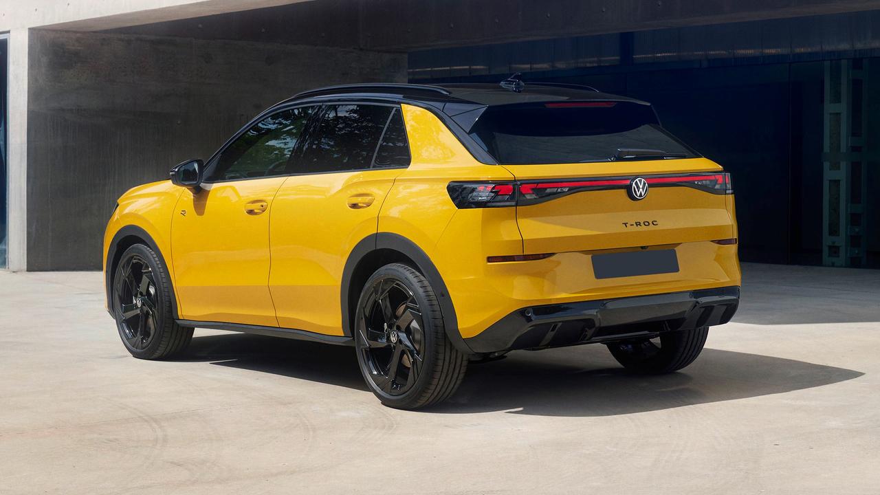 2025 VW T-Roc reveal, rear