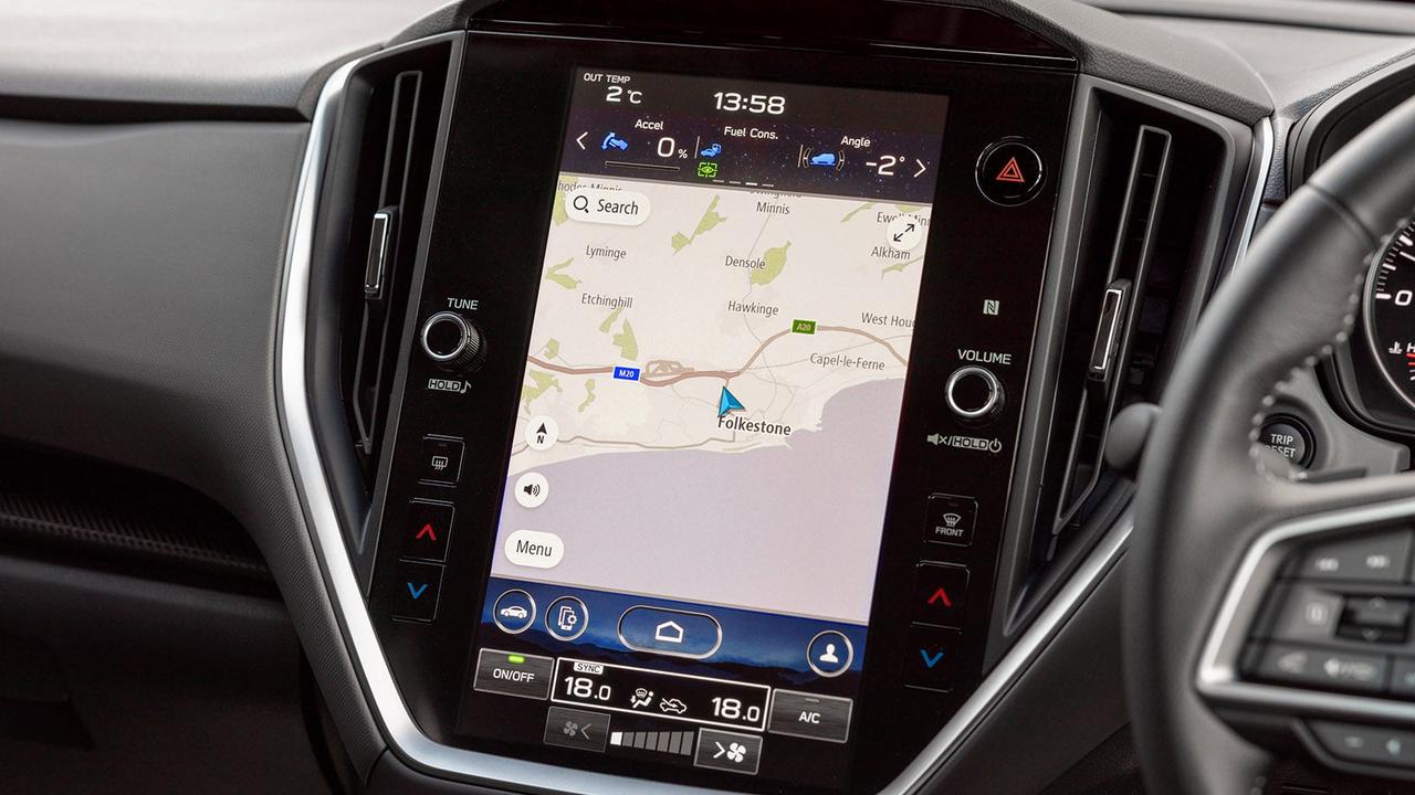 Review – Subaru Crosstrek – infotainment system