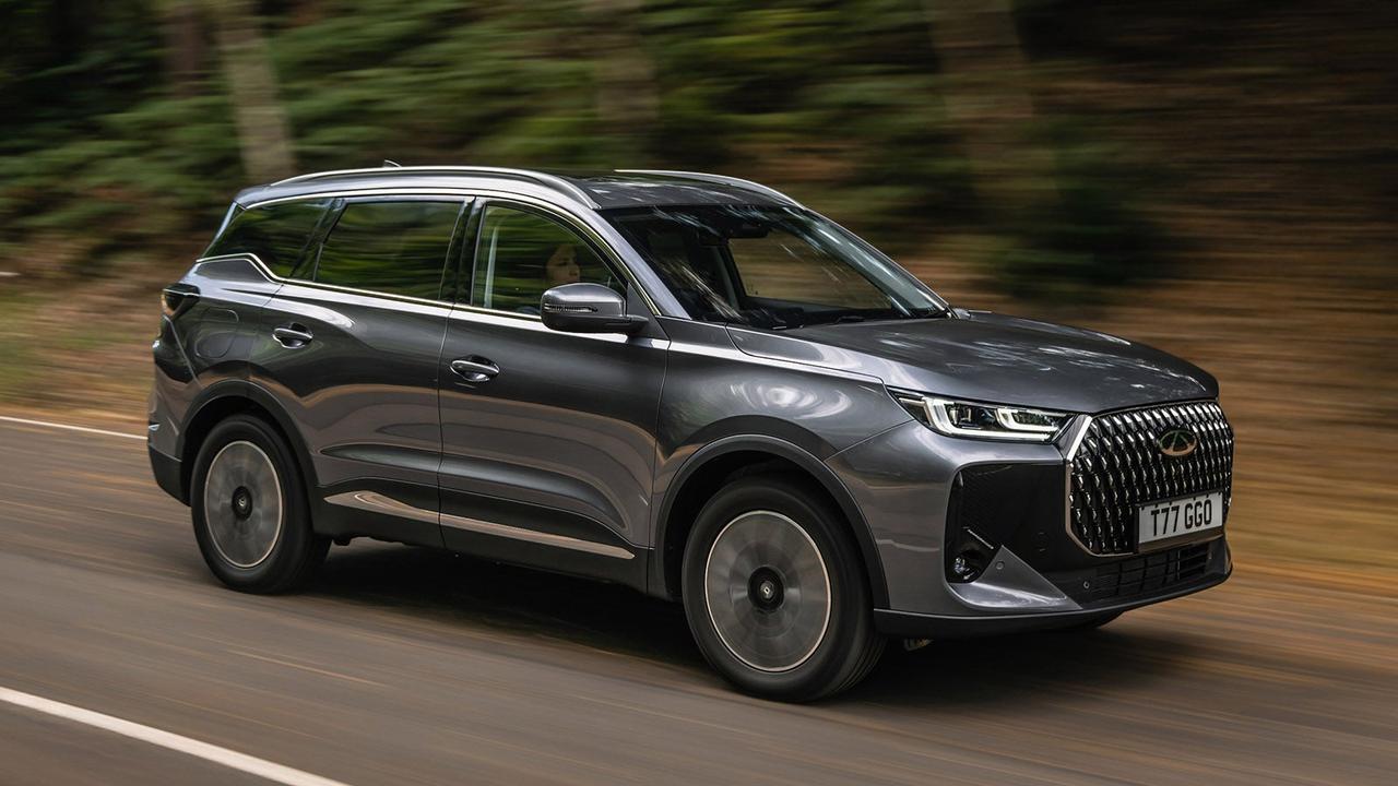 Chery Tiggo 7 in grey