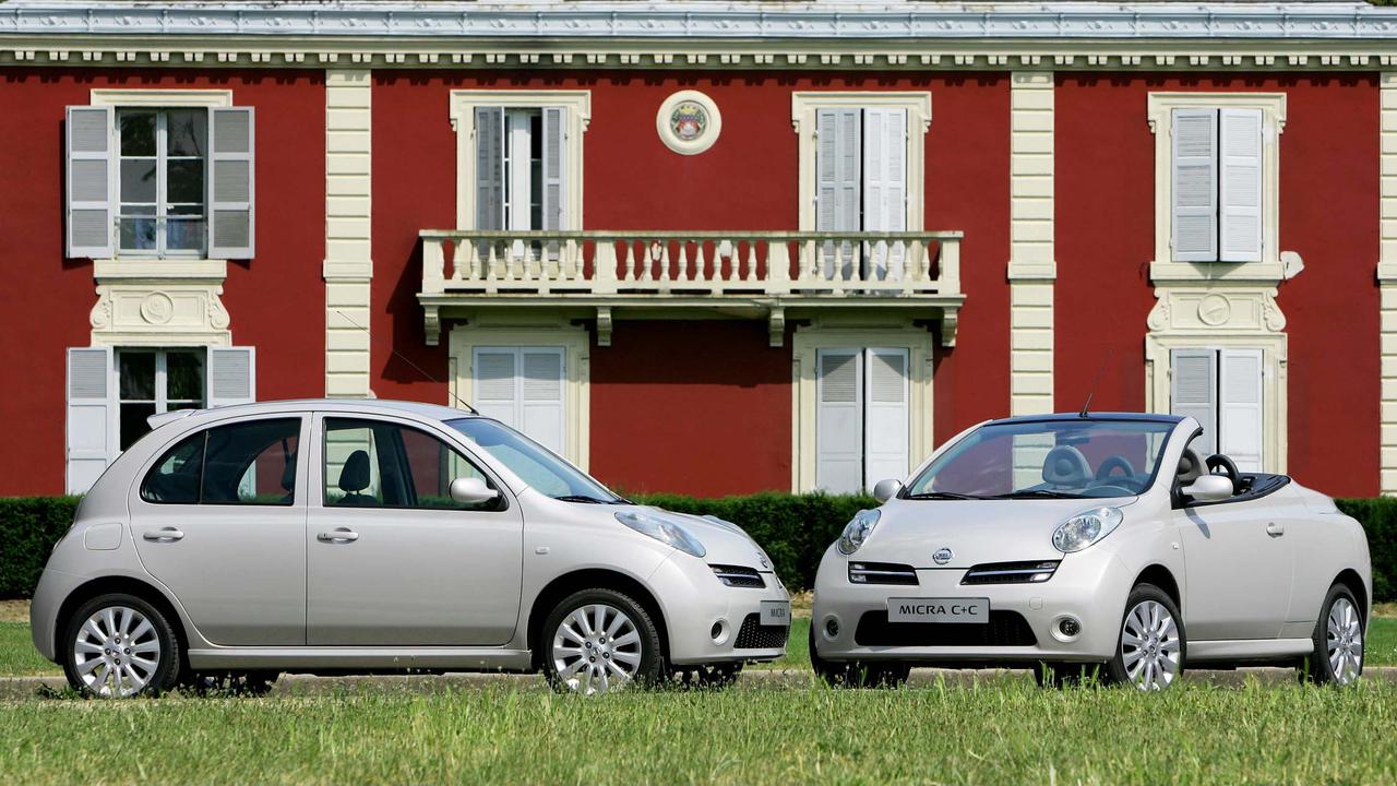 Nissan Micra hatchback and convertible models