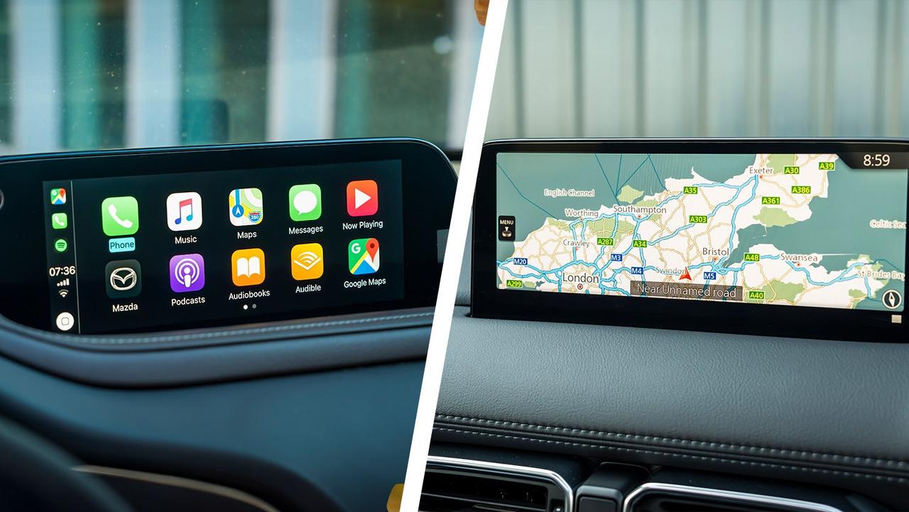 Mazda CX-30 vs CX-5 screen