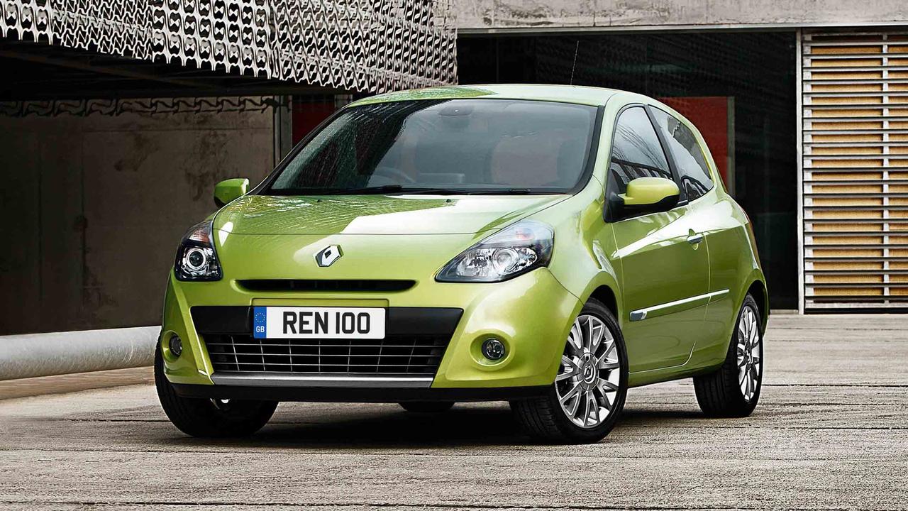 Renault Clio Mk3 in green