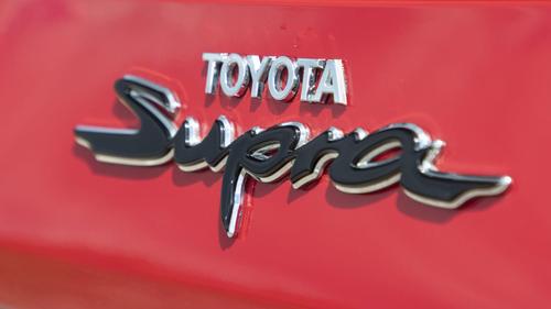 Toyota GR Supra badge