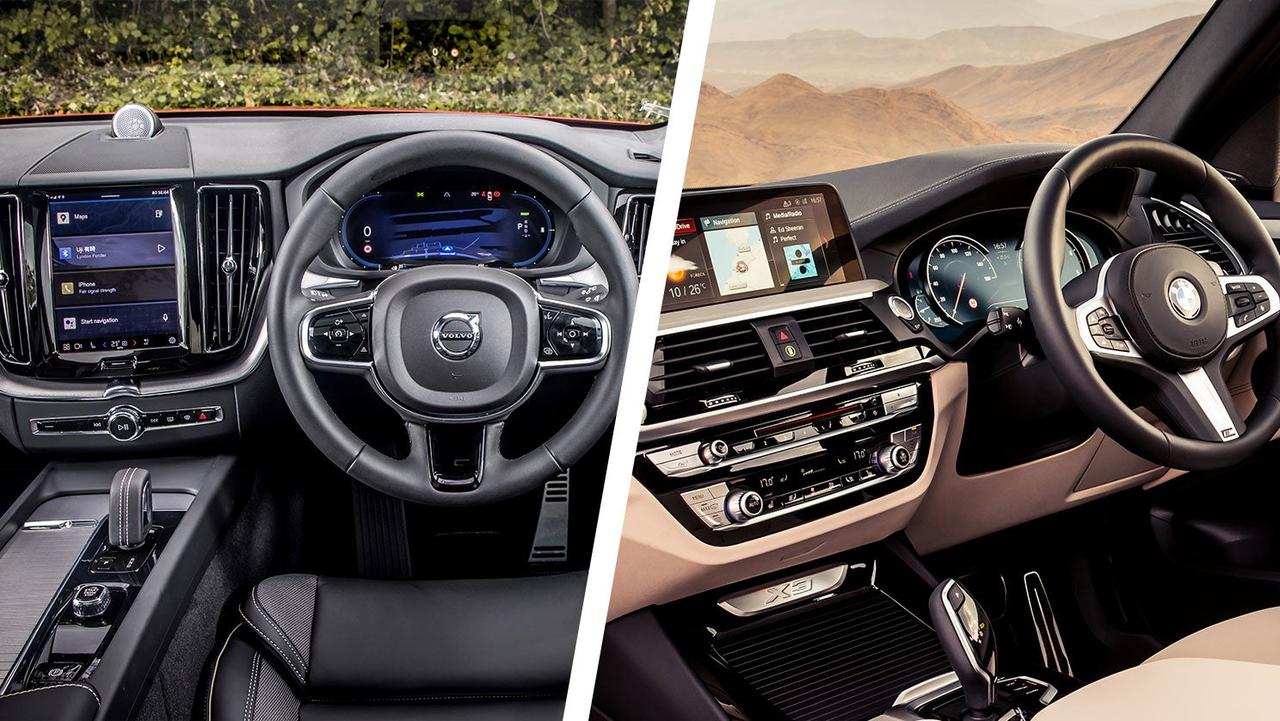 Volvo XC60 vs BMW X3 interior
