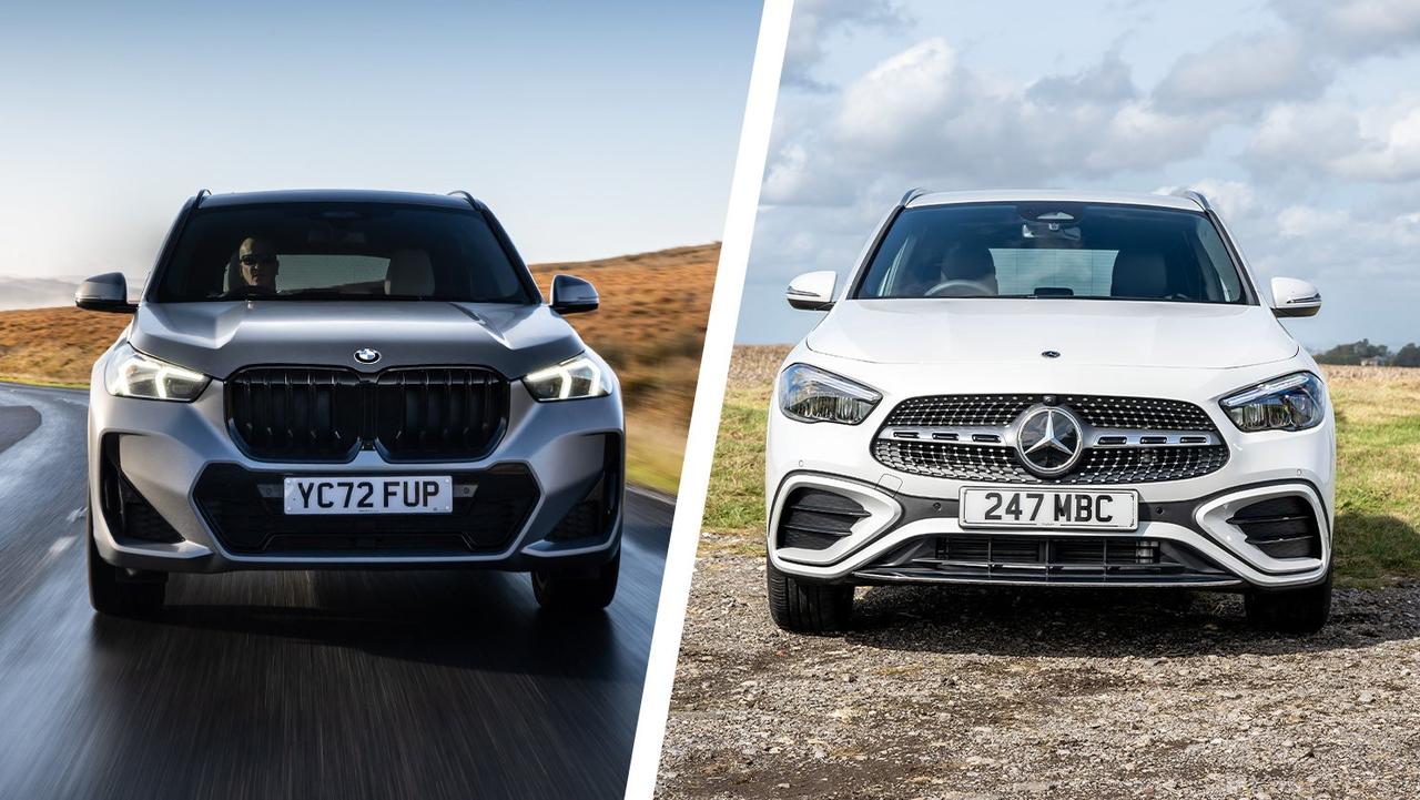 BMW X1 vs Mercedes GLA front