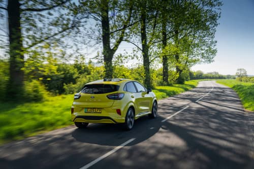 ford puma gen e rear driving