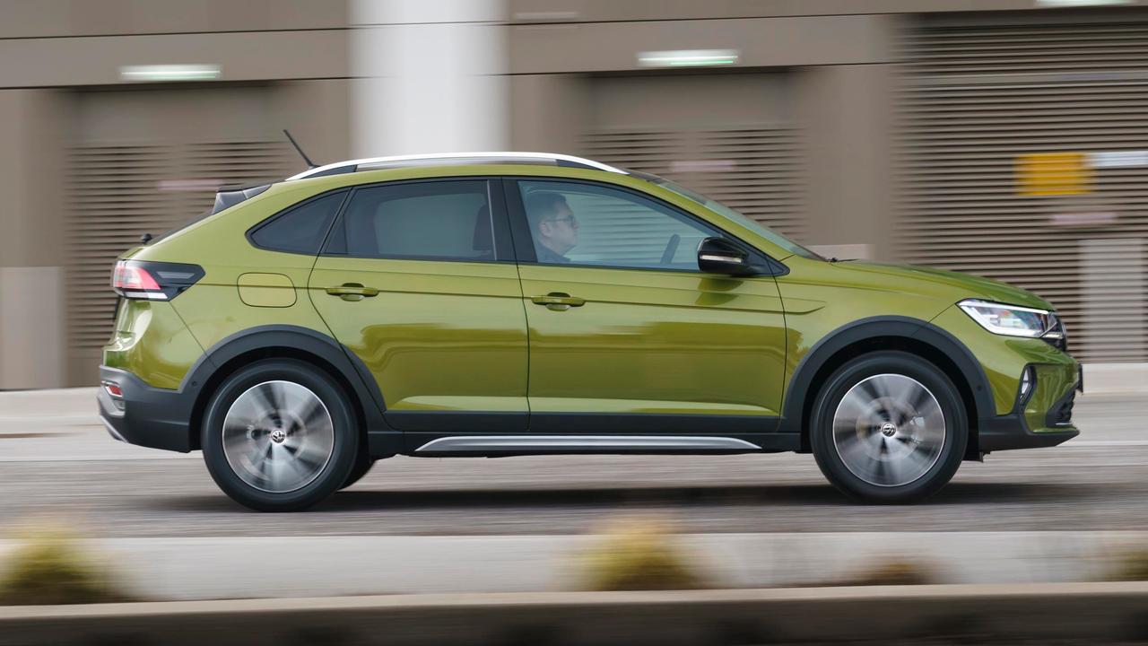 Volkswagen Taigo driving side view