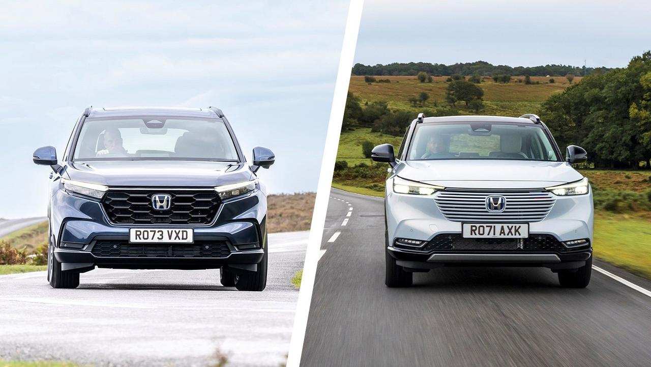 Honda CR-V vs HR-V – front