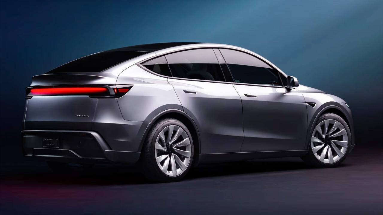 2025 Tesla Model Y facelift - rear