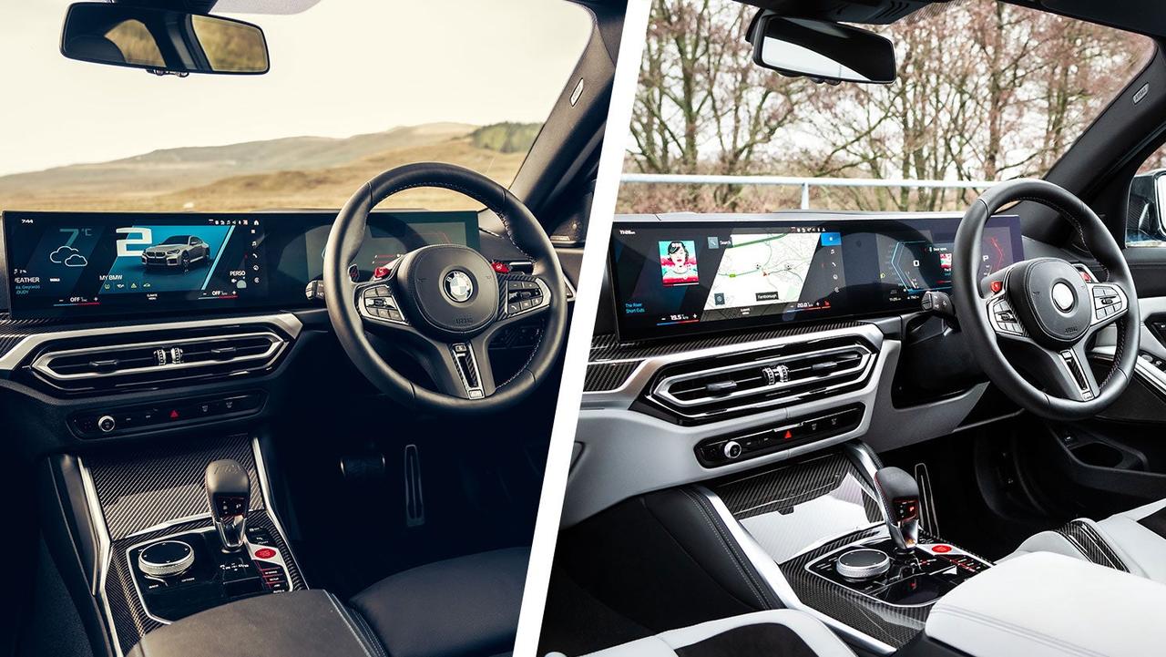 BMW M2 vs M3 – interior