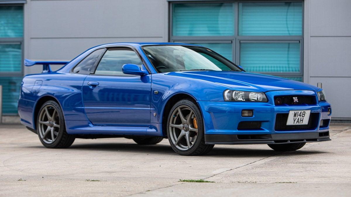 Nissan Skyline GT-R in Bayside Blue