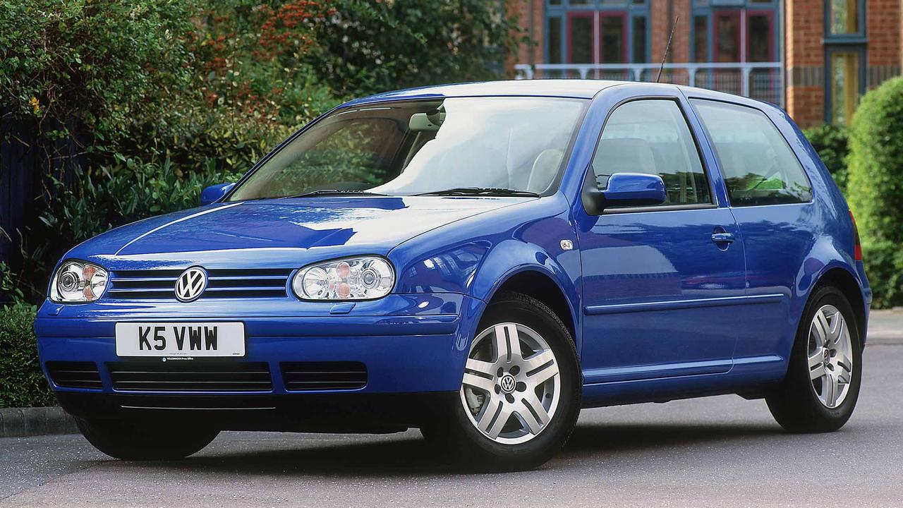 Blue Mk4 VW Golf