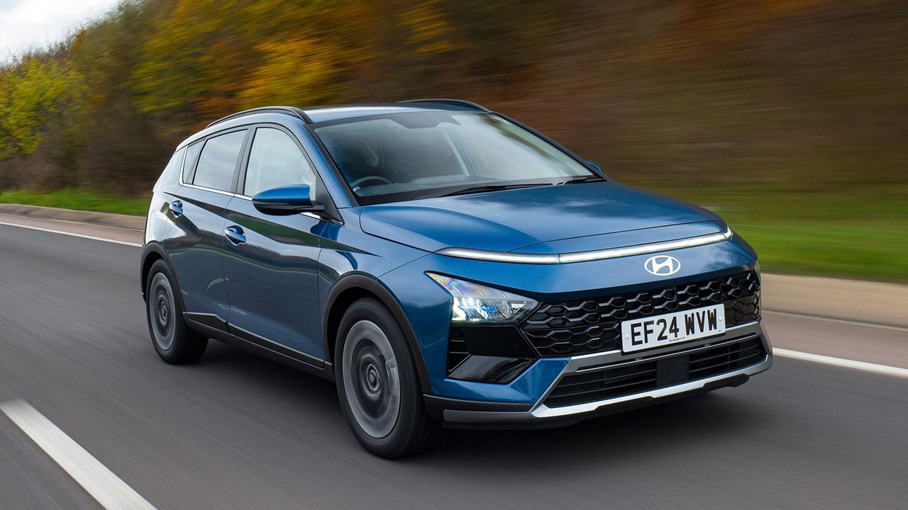 Hyundai Bayon in blue